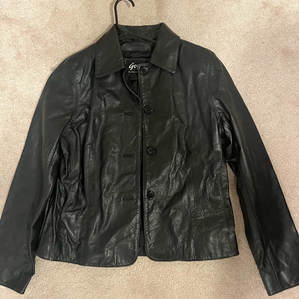 Leather jacket